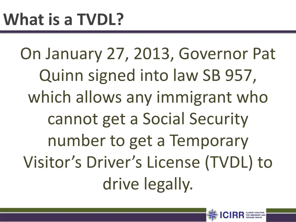 what is a tvdl