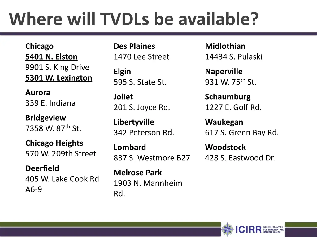 where will tvdls be available