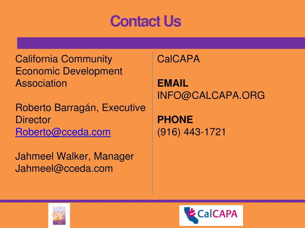 contact us
