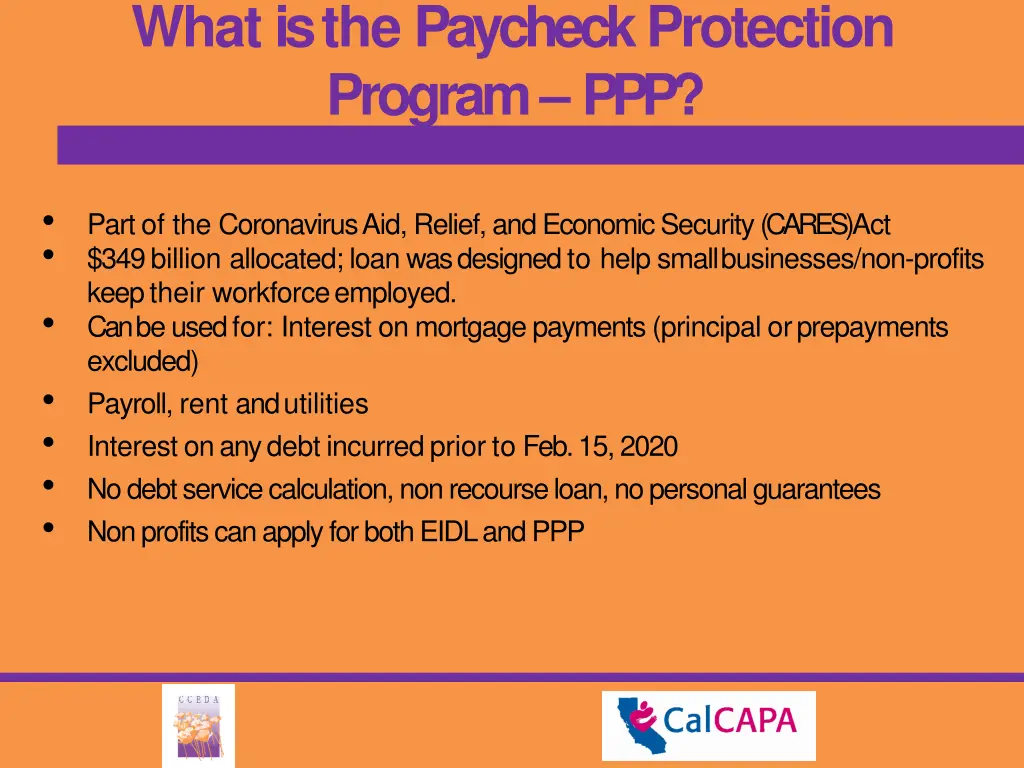 what is the paycheckprotection program ppp