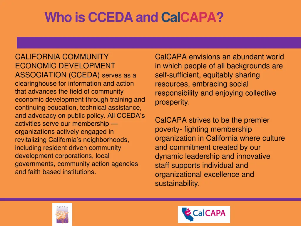 who is cceda and calcapa
