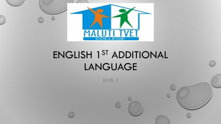 english 1 st additional language