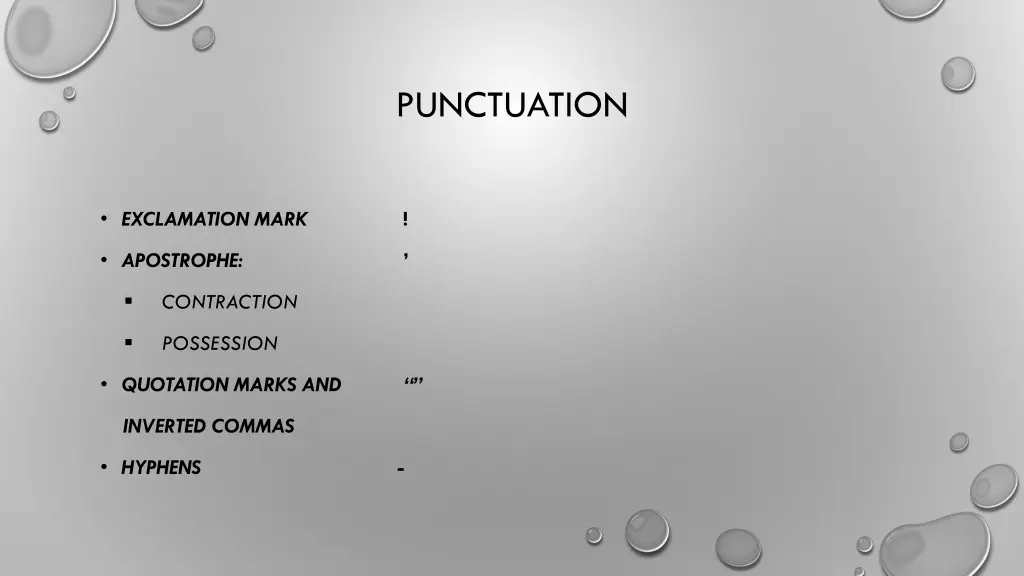 punctuation 1