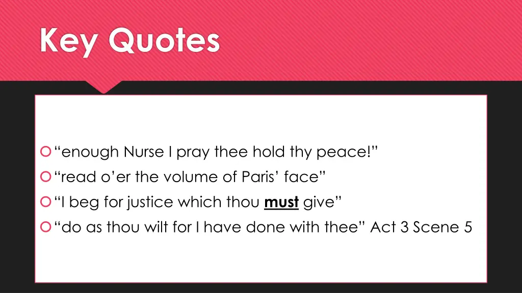 key quotes