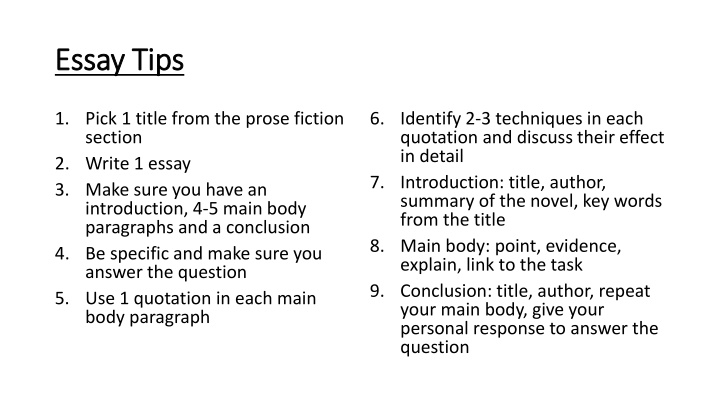 essay tips essay tips