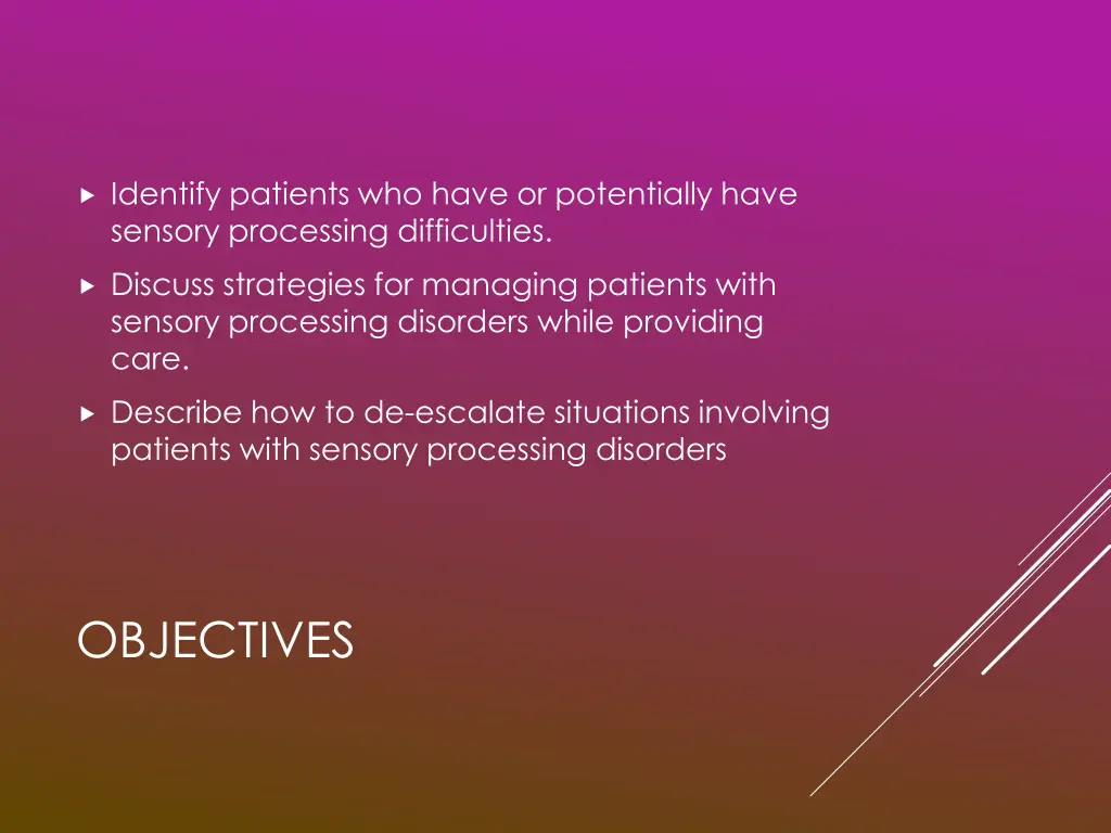 identify patients who have or potentially have