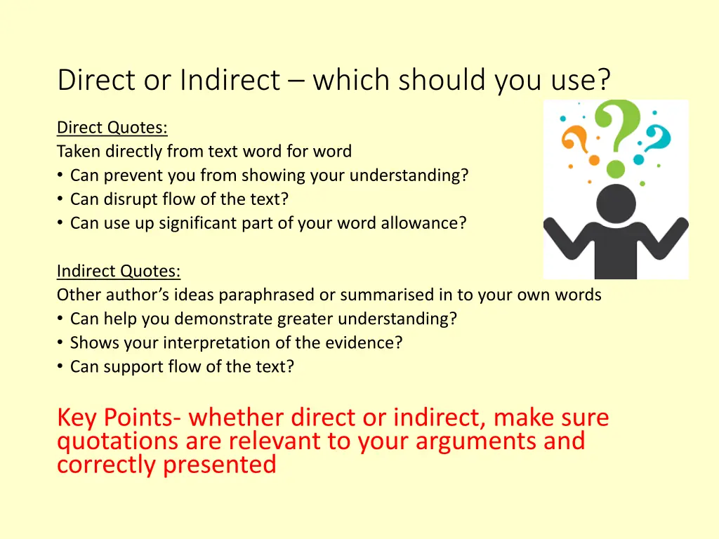direct or indirect which should you use