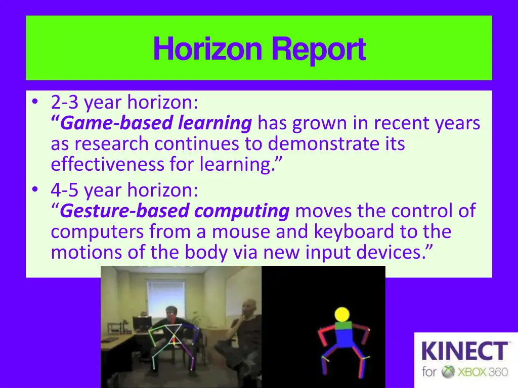 horizon report