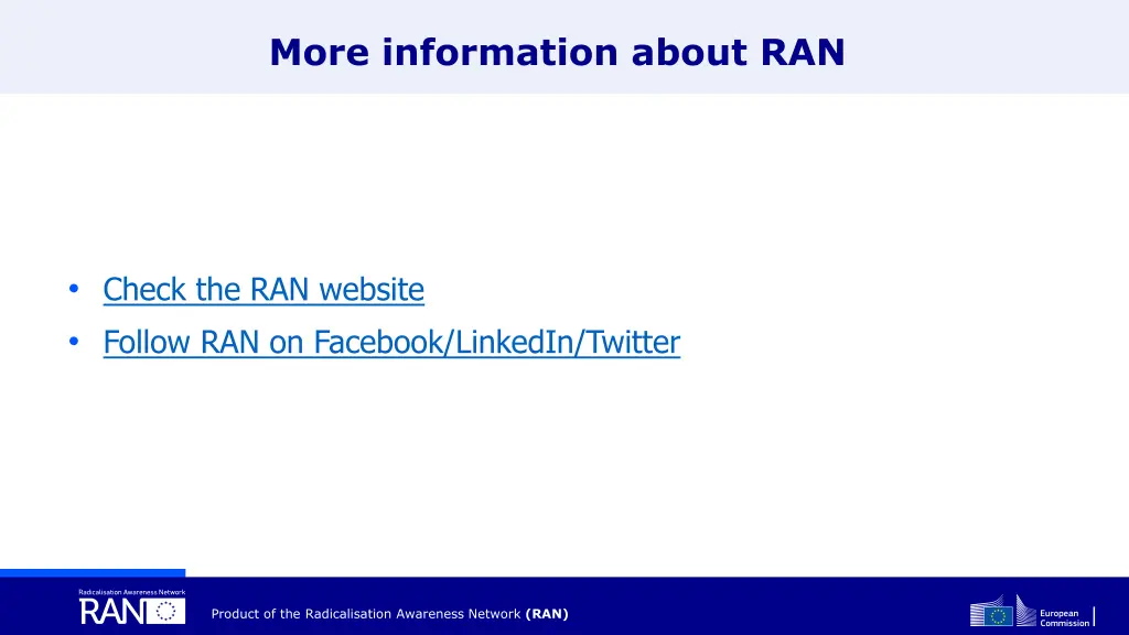 more information about ran