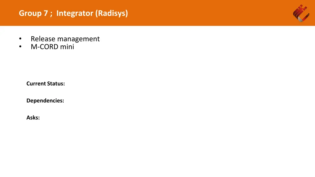 group 7 integrator radisys