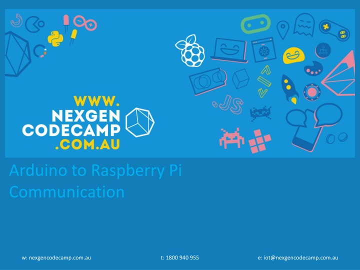 arduino to raspberry pi communication