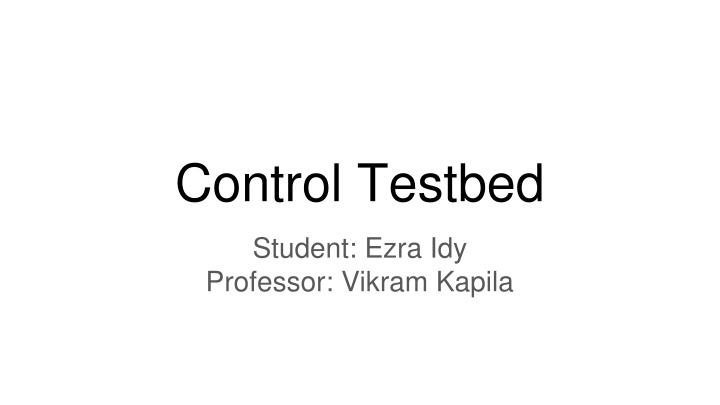 control testbed