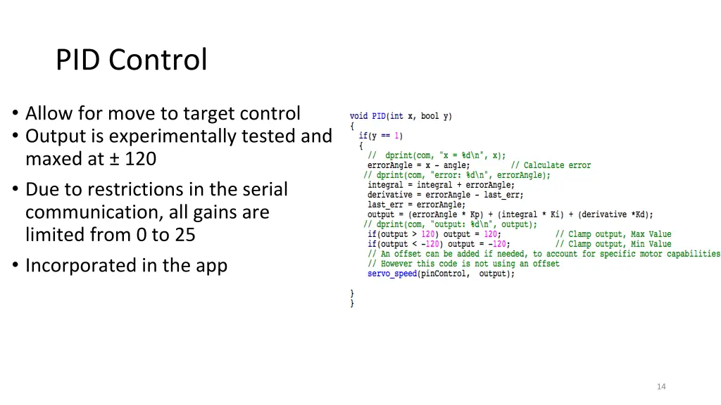pid control