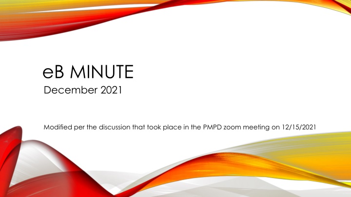 eb minute december 2021