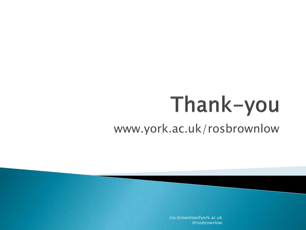 www york ac uk rosbrownlow