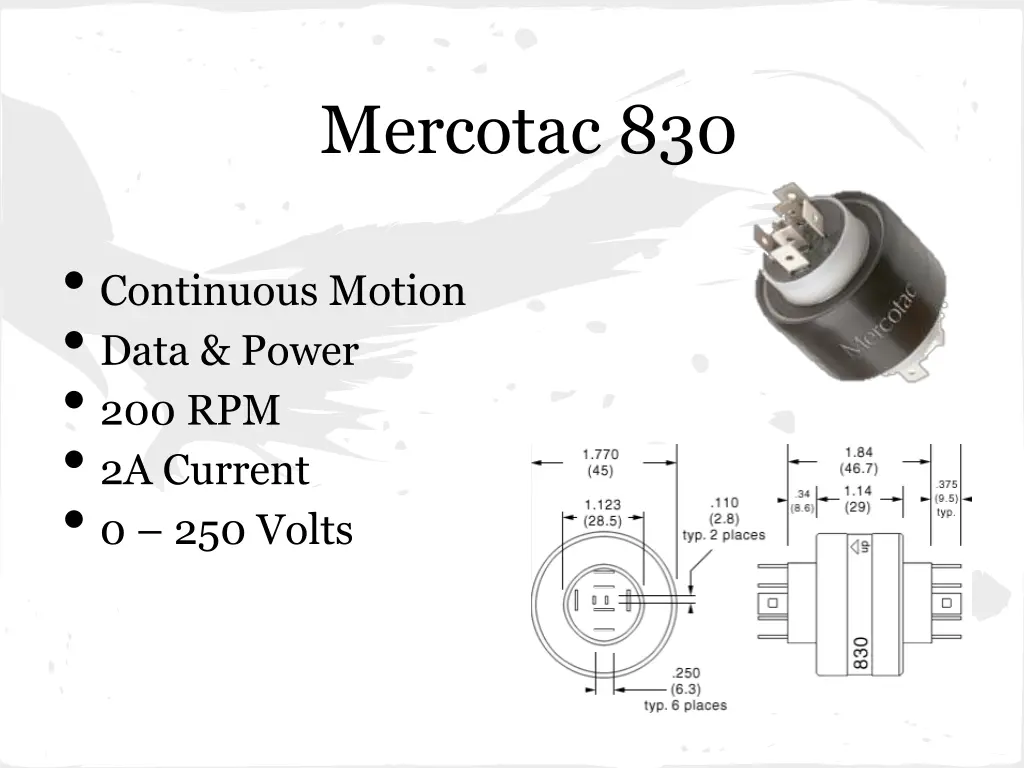 mercotac 830