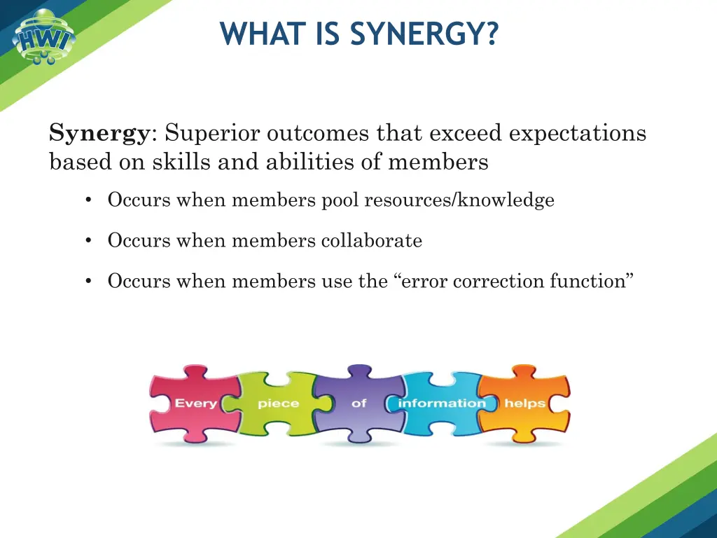 what is synergy