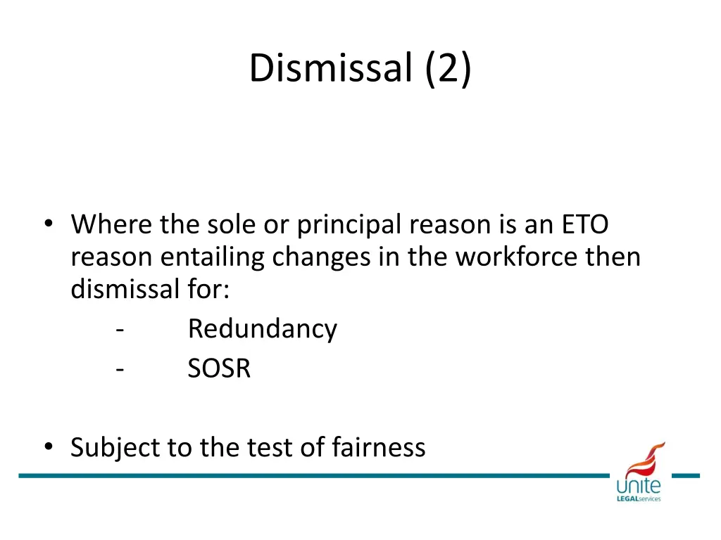 dismissal 2