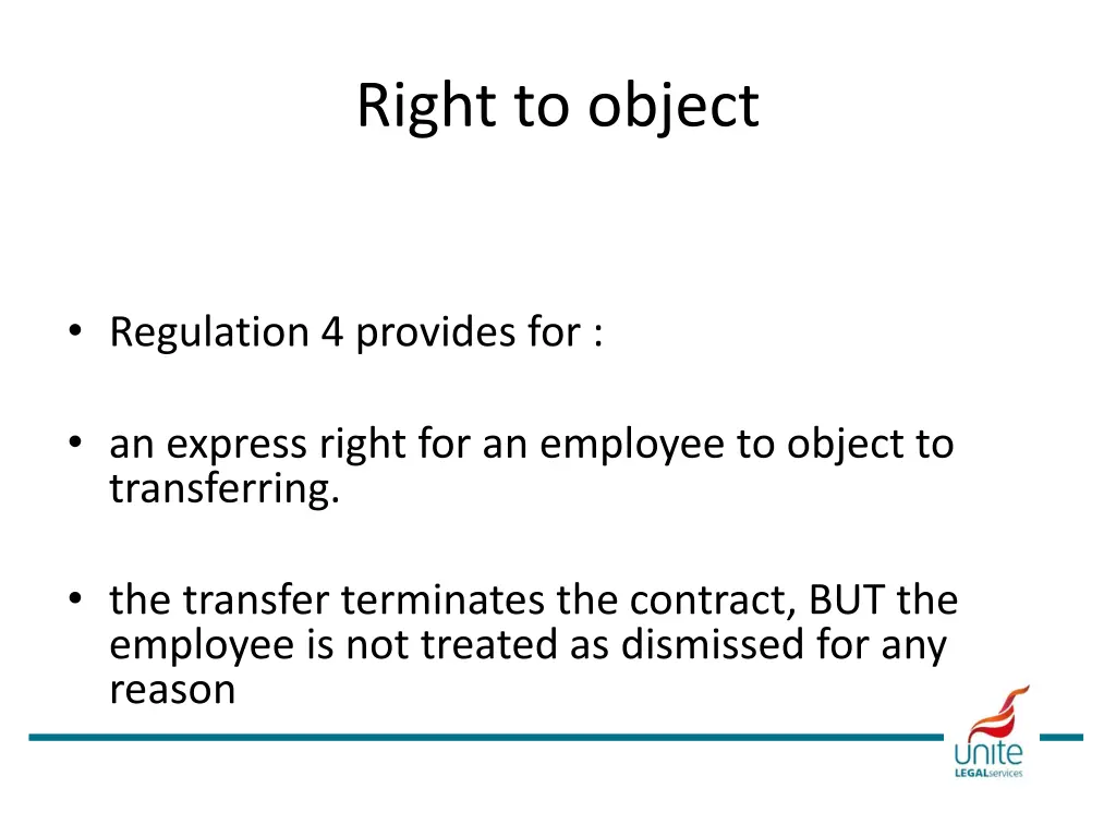 right to object