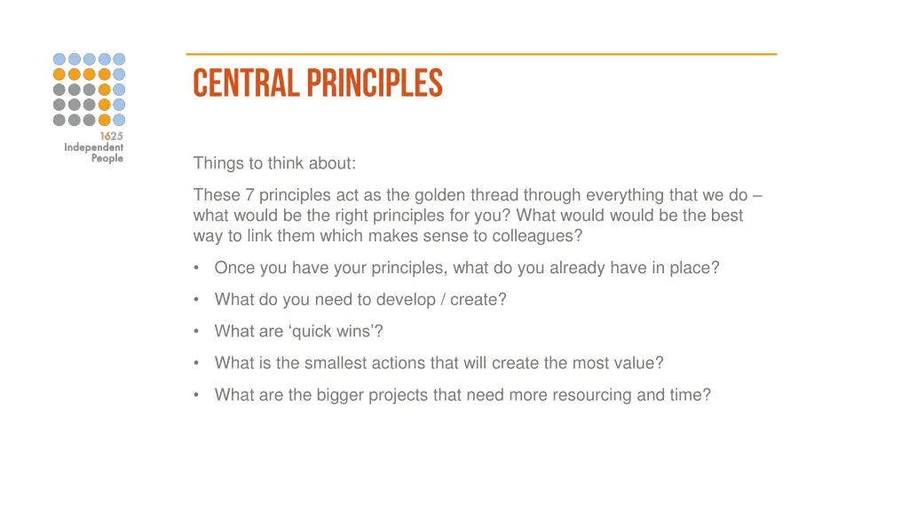 things to think about