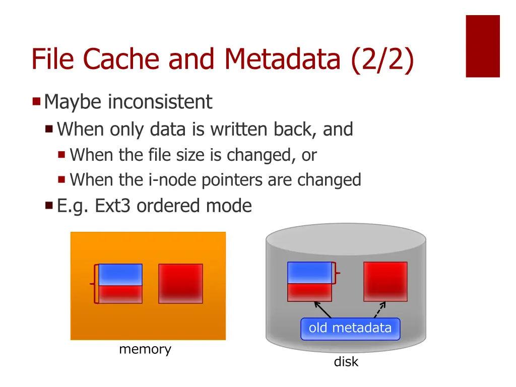 file cache and metadata 2 2