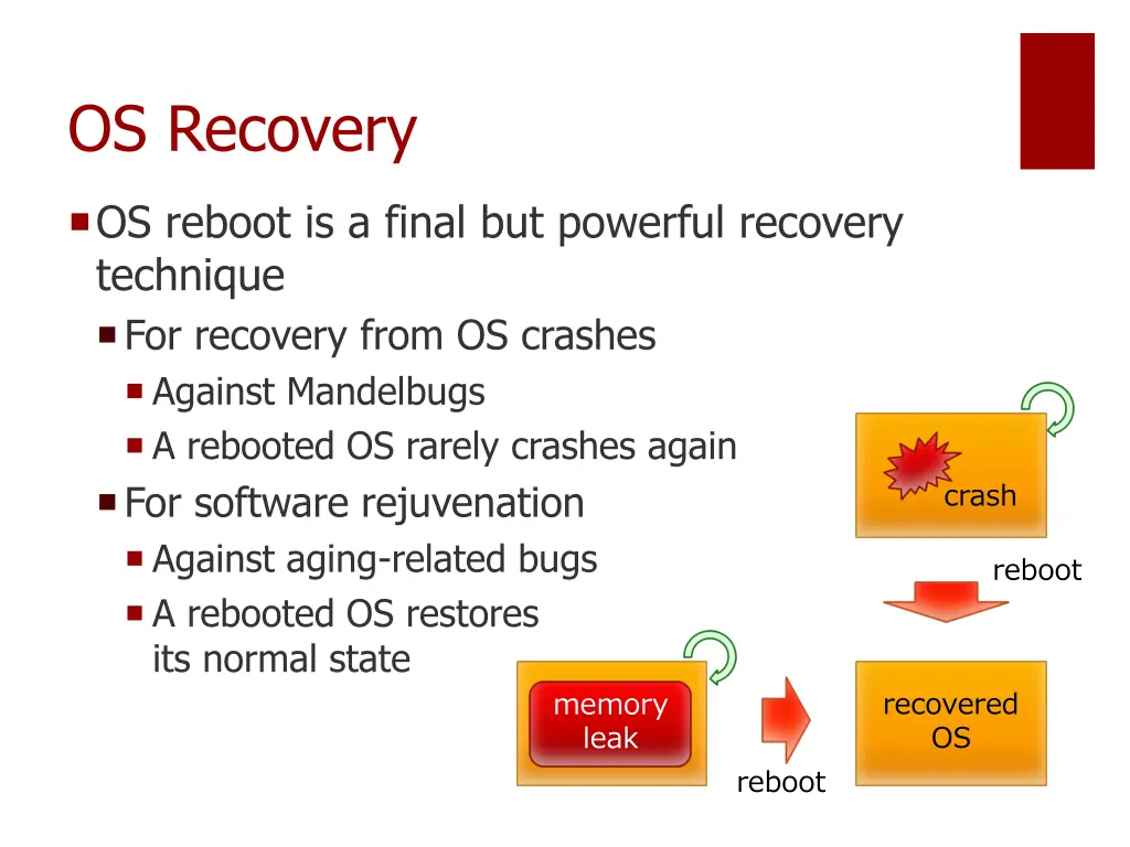 os recovery