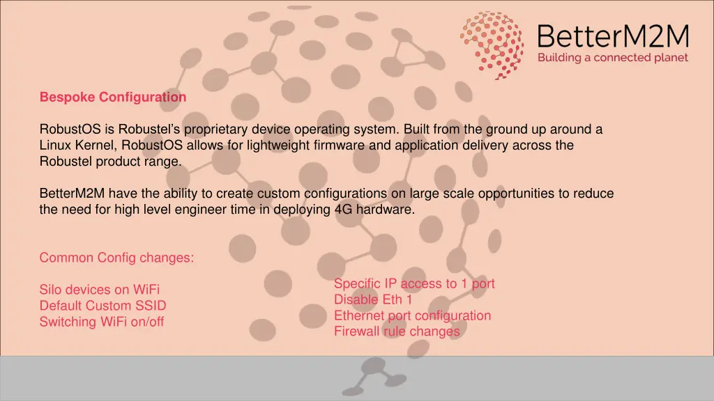bespoke configuration