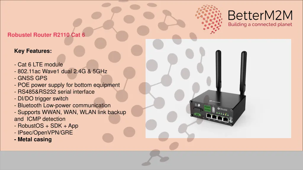 robustel router r2110 cat 6