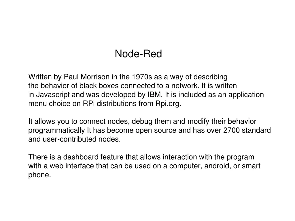 node red