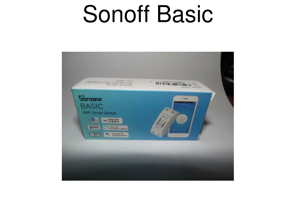 sonoff basic