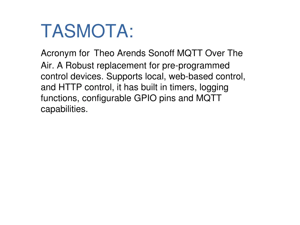 tasmota
