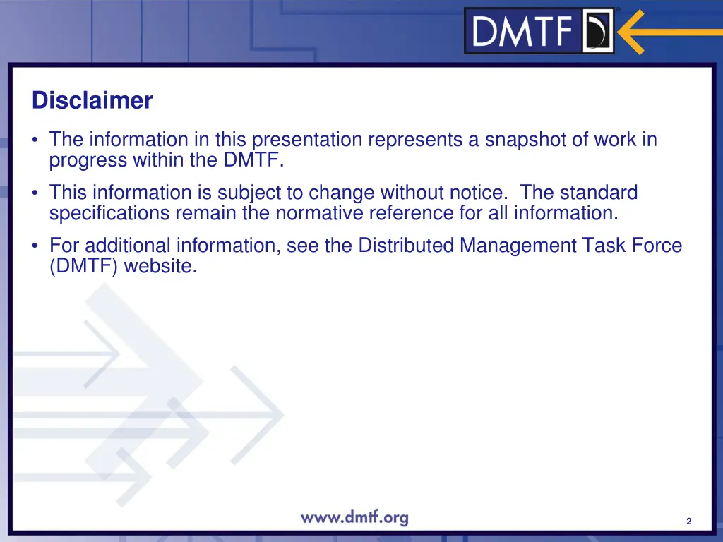 disclaimer