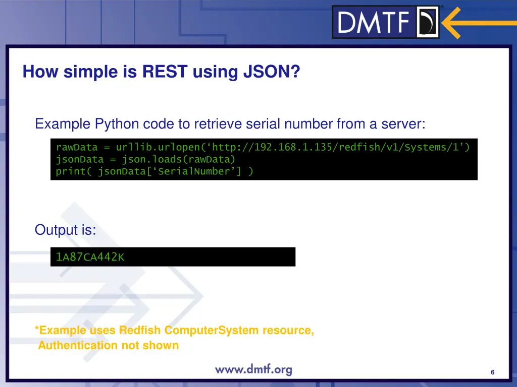 how simple is rest using json
