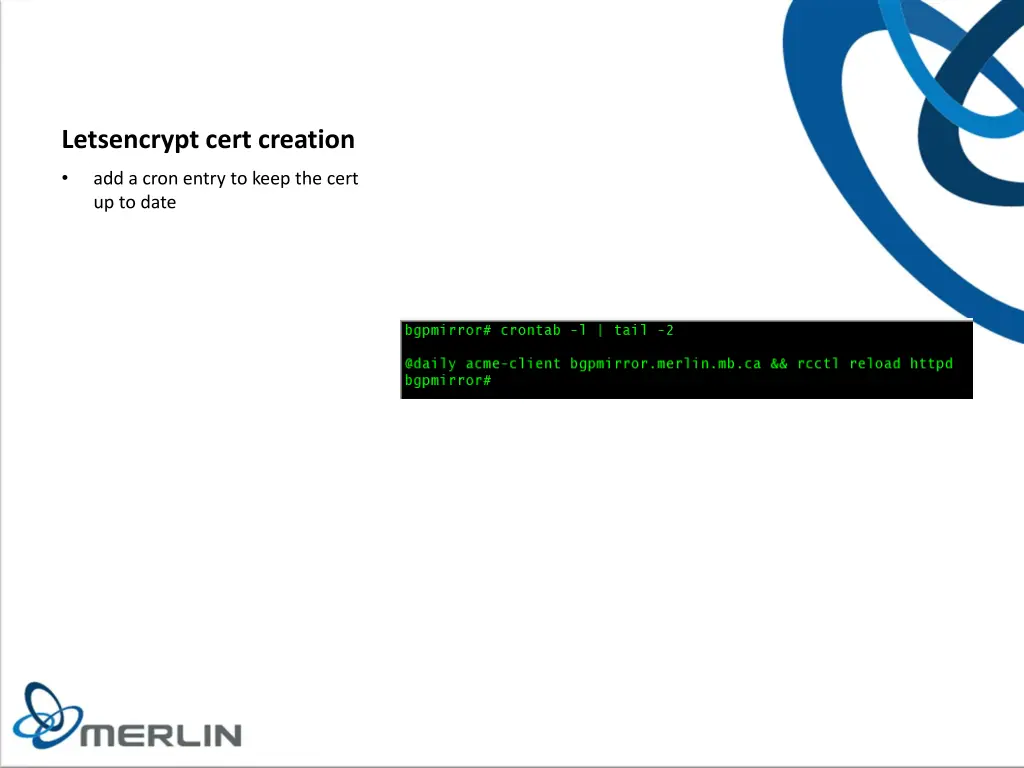 letsencrypt cert creation 2