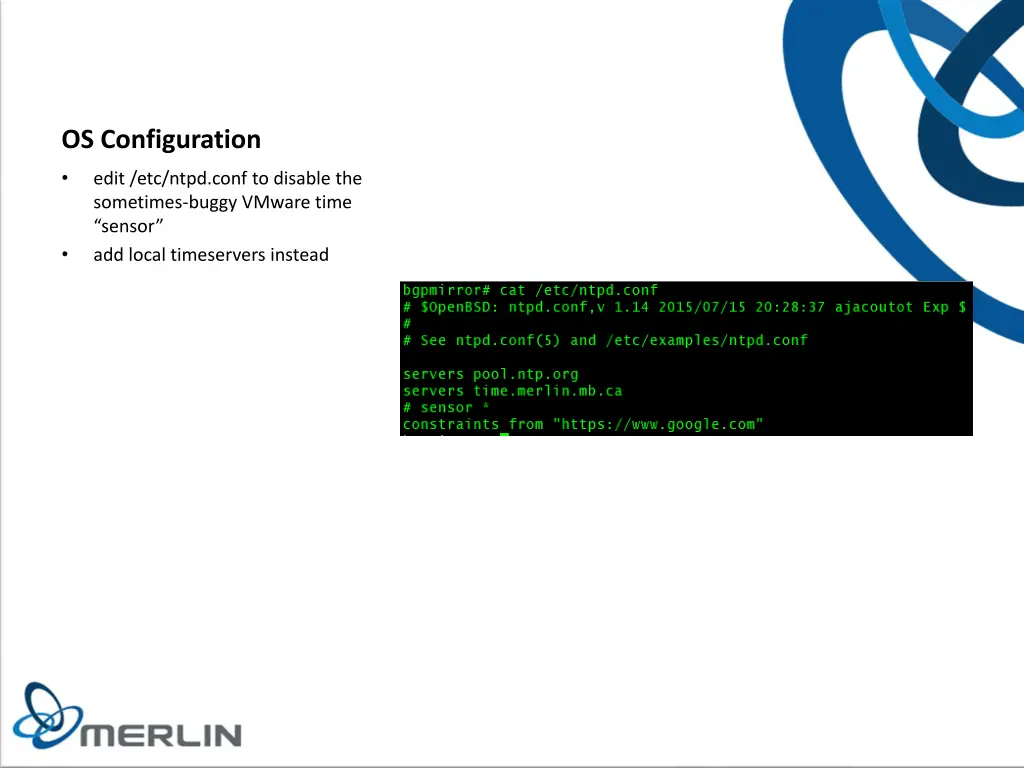 os configuration 1