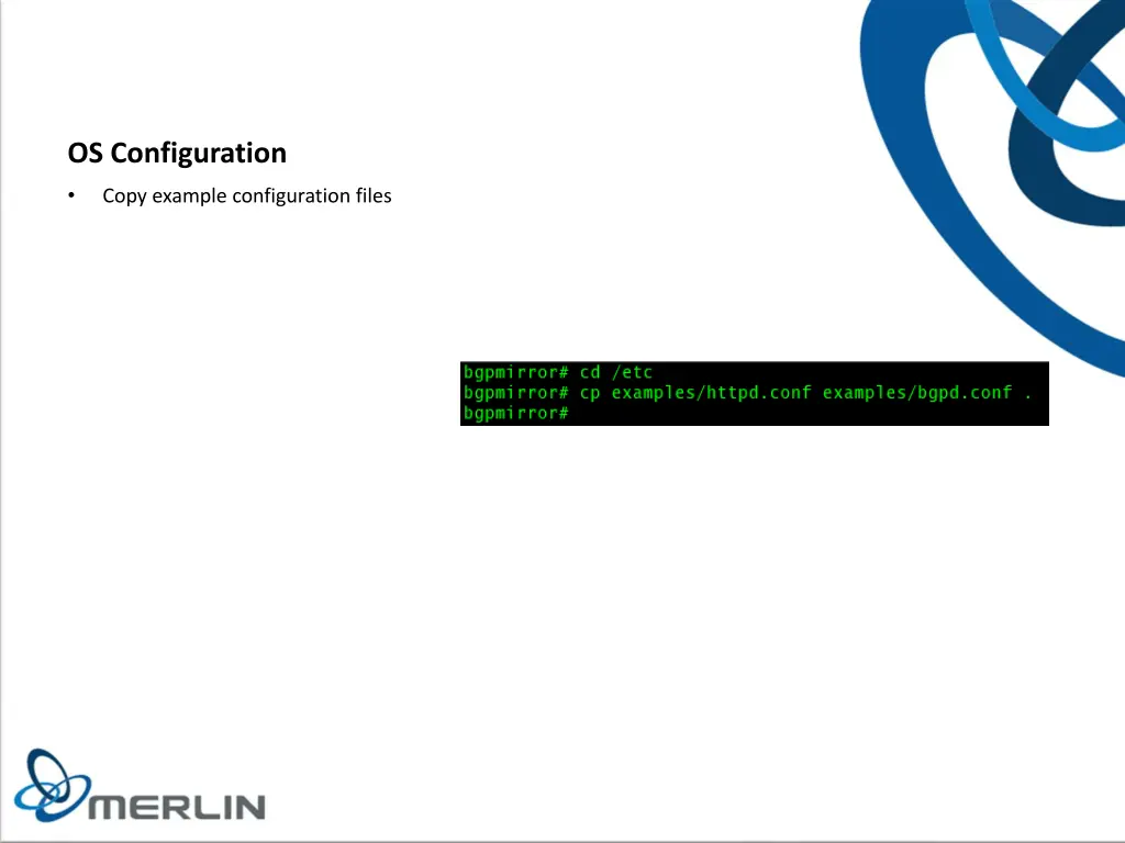 os configuration 3