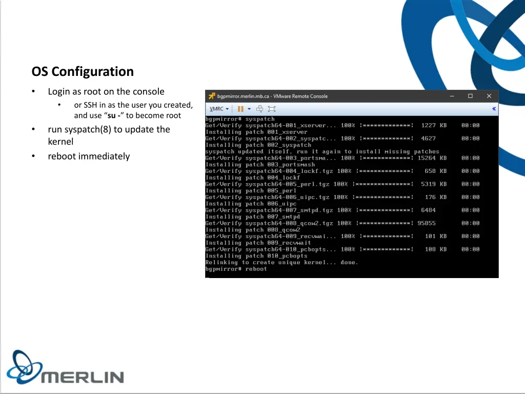 os configuration