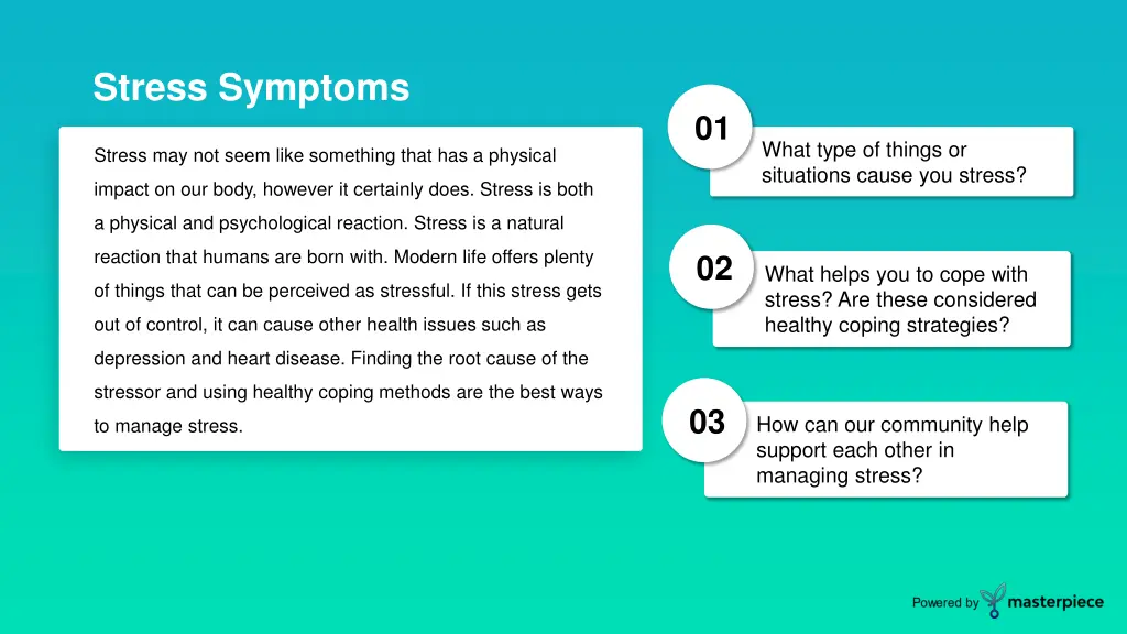 stress symptoms
