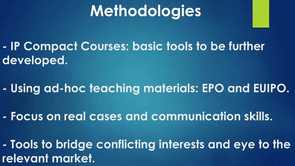 methodologies