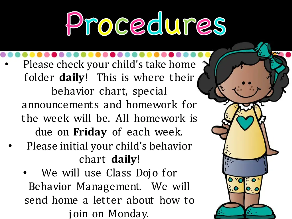 procedures