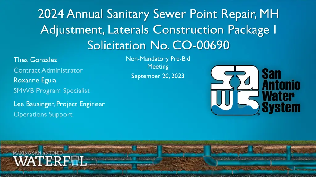 2024 annual sanitary sewer point repair 1