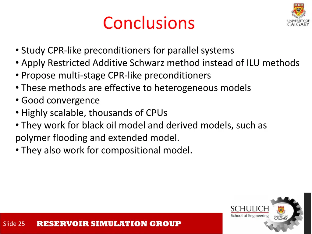 conclusions