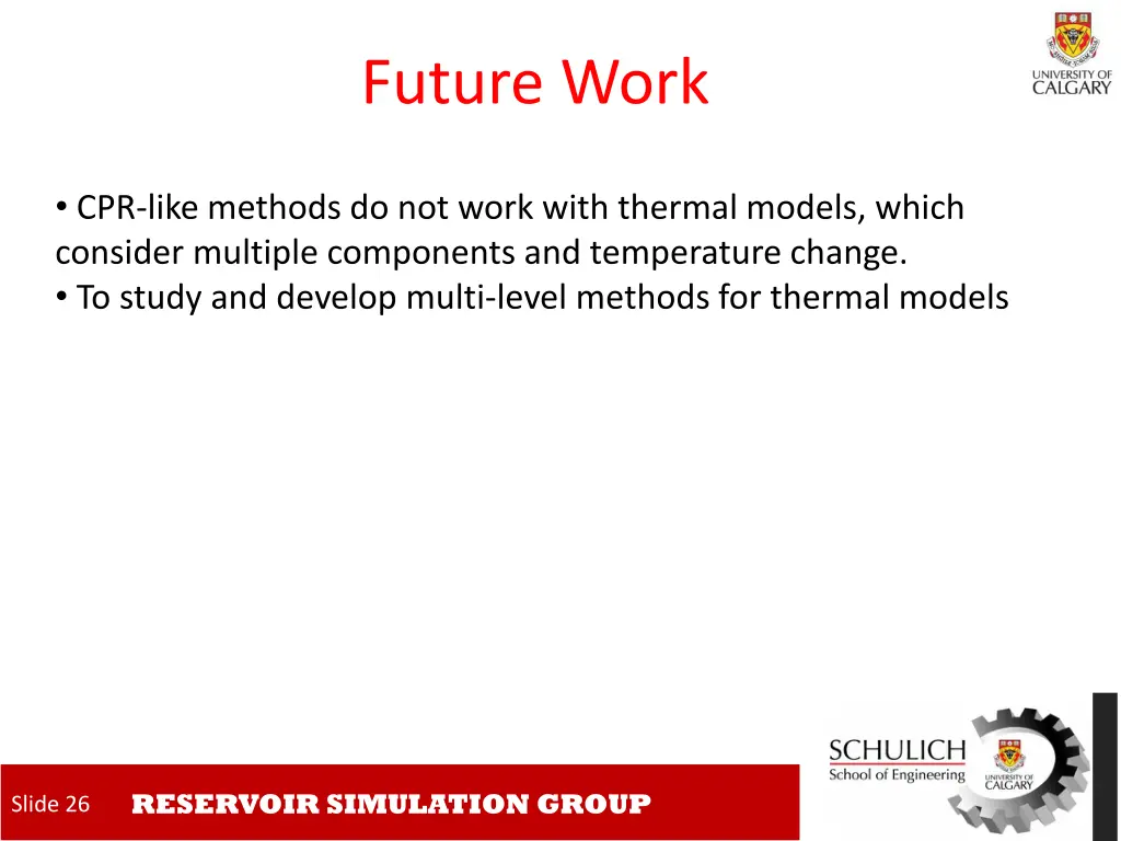 future work