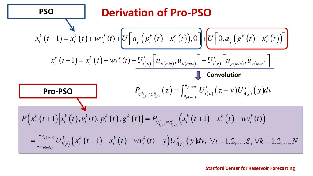 derivation of pro pso 1