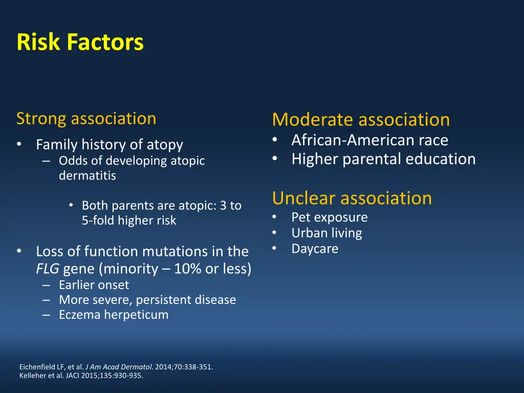 risk factors