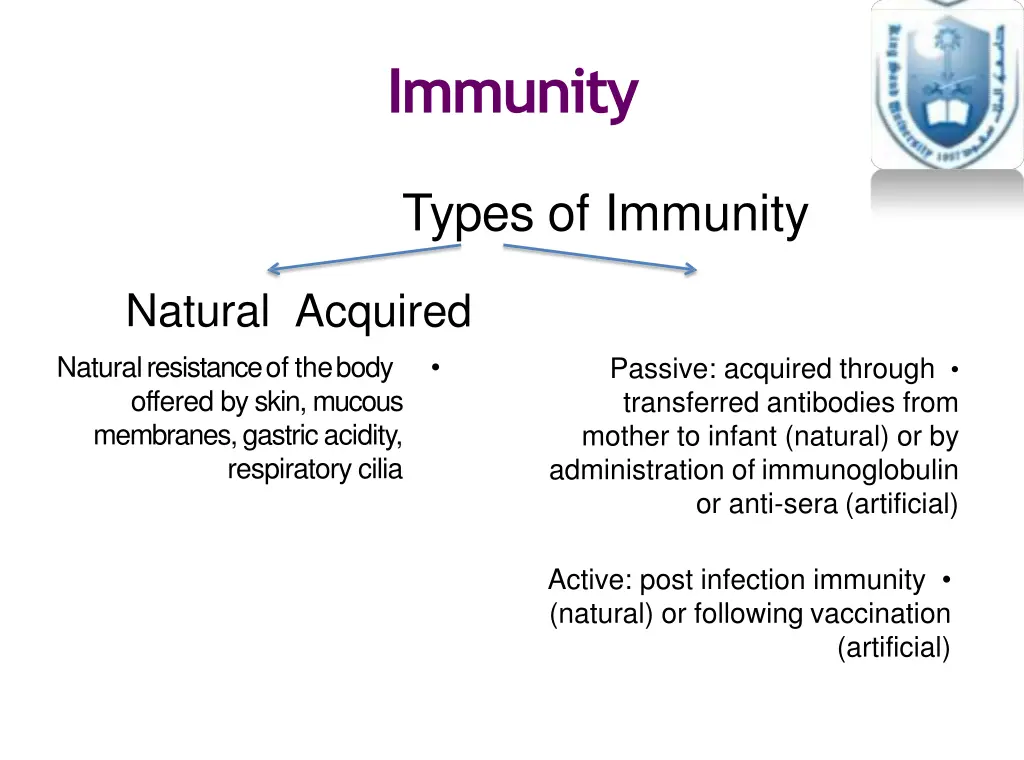 immunity