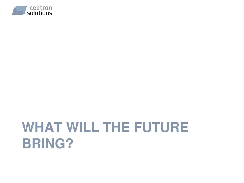 what will the future bring