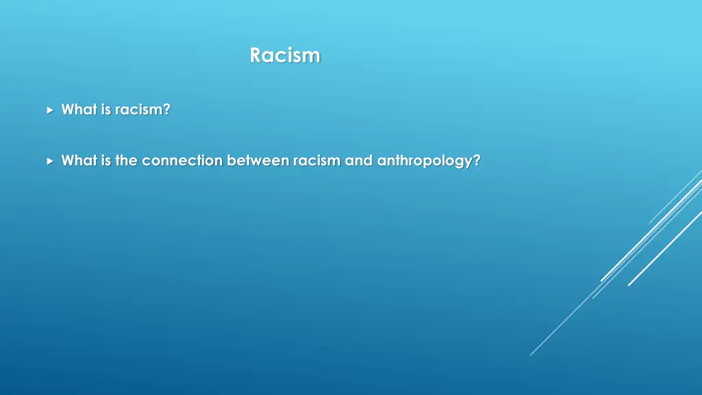racism