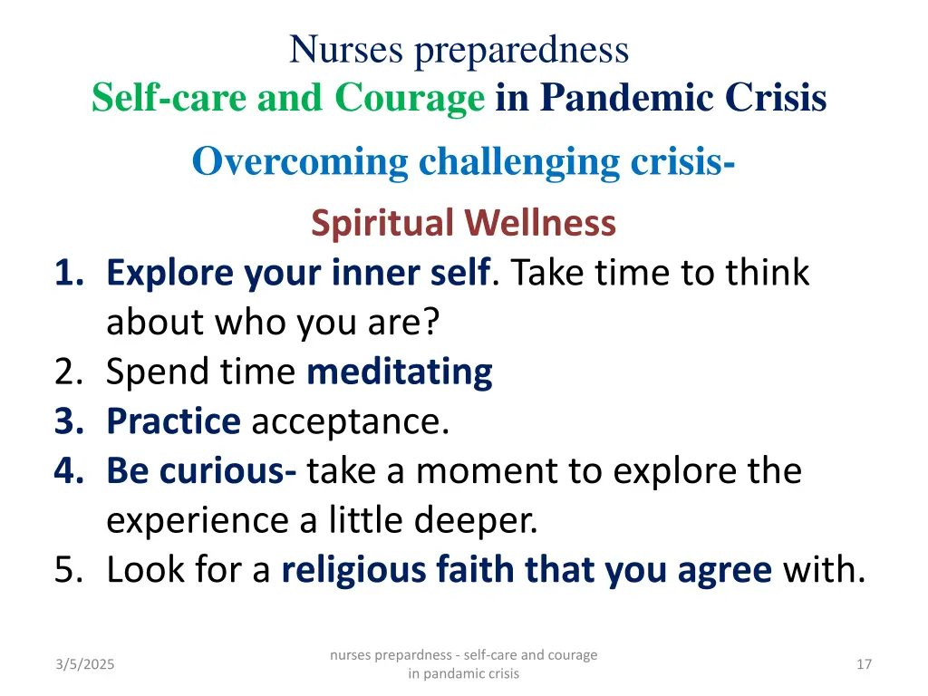 nurses preparedness 11