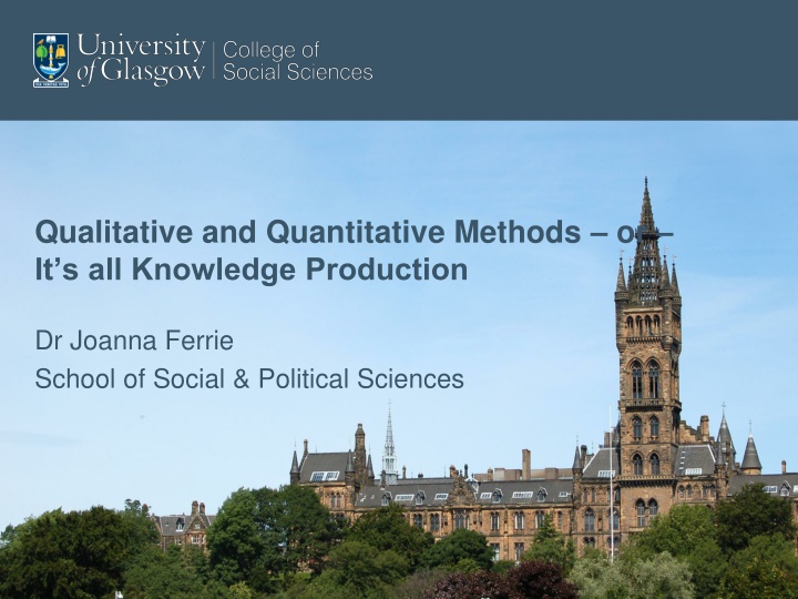 qualitative and quantitative methods
